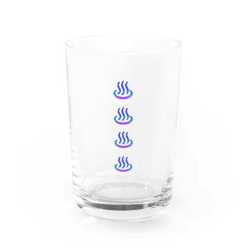 温泉ゆげ Water Glass