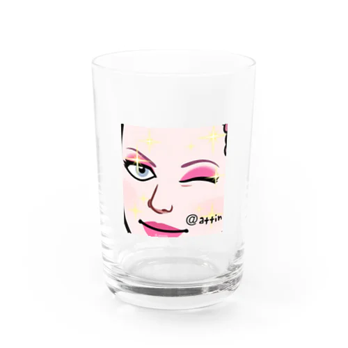 ＠あっちんグッズ Water Glass