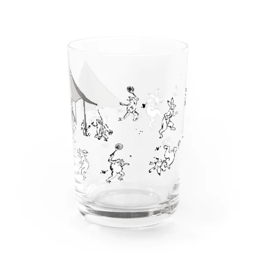 野営(キャンプ) Water Glass