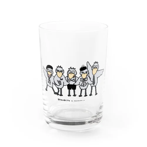 カラー　ハシビロコウ　 Water Glass