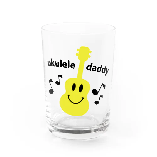 ukulele-daddy Water Glass