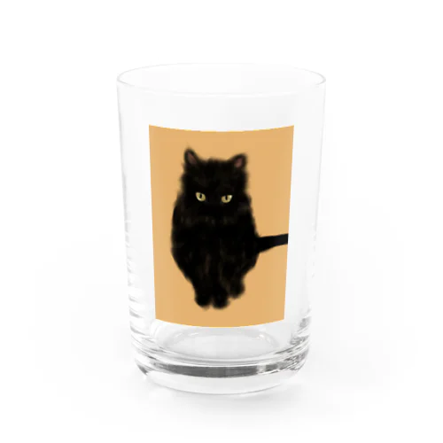 黒猫 Water Glass