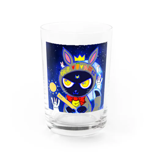 月のうさぎさん Water Glass