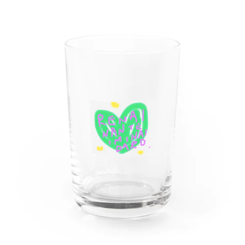 キュートな⭐︎恋愛なんていみないだろシリーズ Water Glass