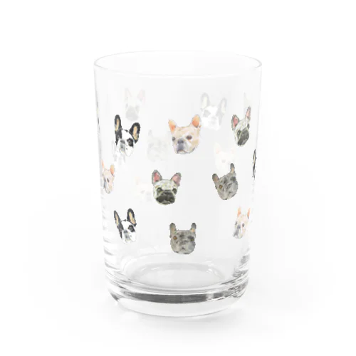 ブヒがいっぱい Water Glass