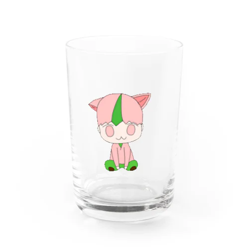 mochi ねこ Water Glass