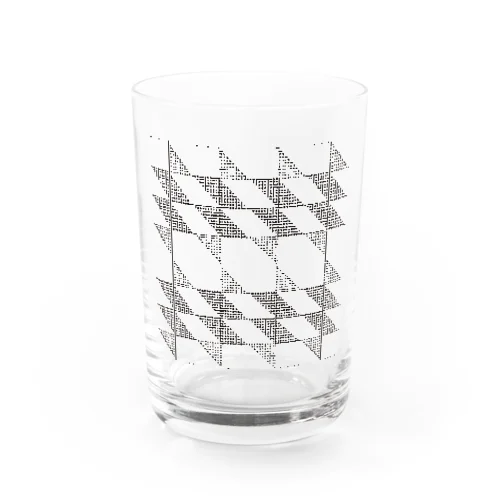 ippai-sikaku-print Water Glass