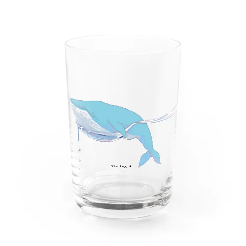 すくわれたクジラさん Water Glass