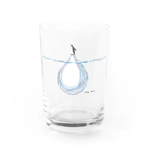 すずしいペンギンさん Water Glass