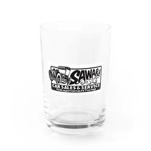 佐原自動車ロゴマーク Water Glass