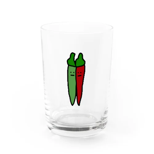 なかよしとうがらし Water Glass
