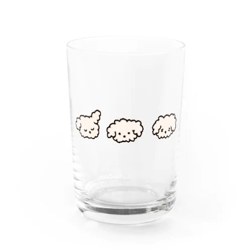 ふわふわいぬ Water Glass