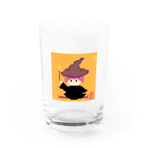 素敵な夜の魔女っ子ちゃん Water Glass