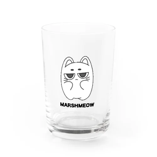 ましゅまろねこのマシュミャオ Water Glass