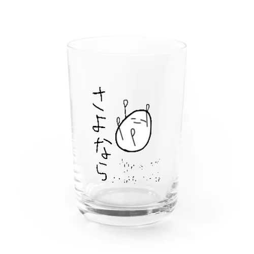 割れることがさけられないタマゴくん Water Glass