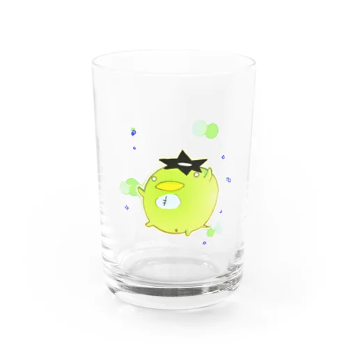 ぱすけくん Water Glass