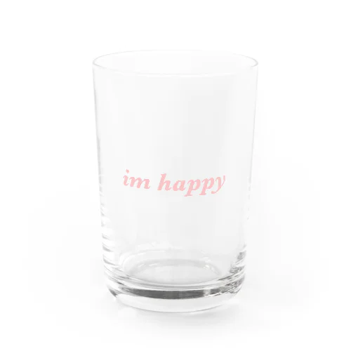 'imhappy' goods Water Glass