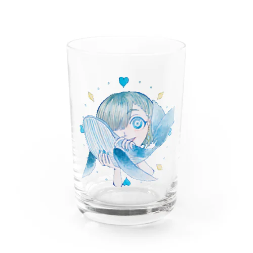 青の子 Water Glass