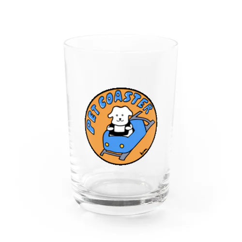 PET COASTER Water Glass