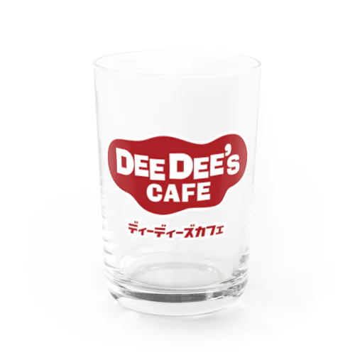 ディーディーズカフェ25周年記念グッズ Water Glass