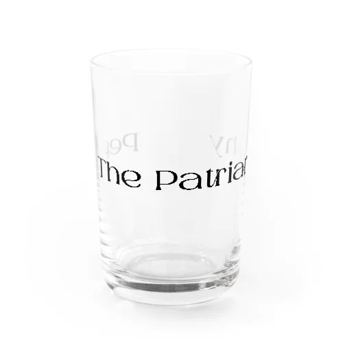 Peg The Patriarchy Water Glass