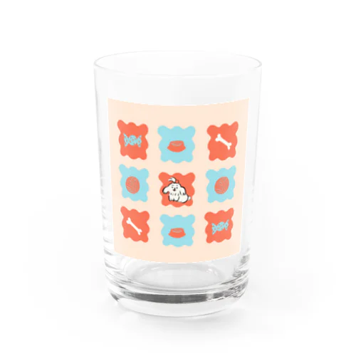 わんこのポちゃん Water Glass