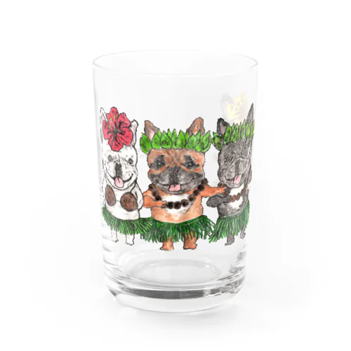 フレンチブルドッグのフラちゃん's Water Glass