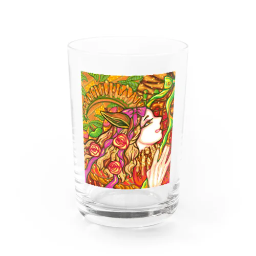 Apple sweets Water Glass