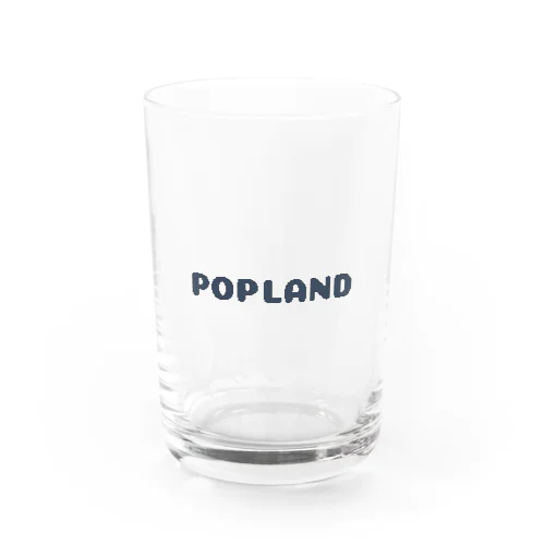 POPLANDロゴ Water Glass