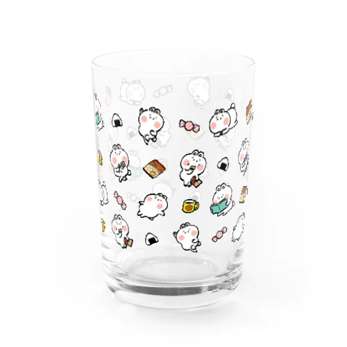 ゆるめ気にすなウサギグラス Water Glass