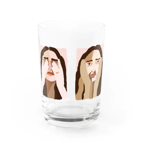 フキゲンナ女　nimennsei Water Glass