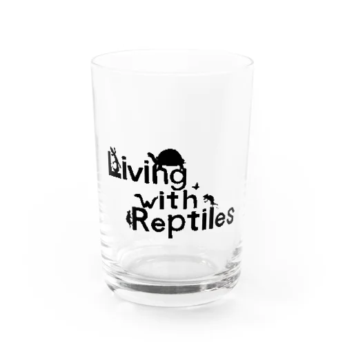 爬虫類シルエットシリーズ Water Glass