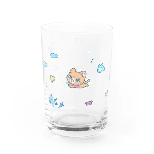 うとうと海水浴グラス Water Glass