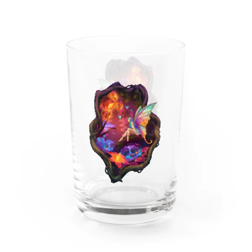 森の妖精＜虹色の囁き＞ Water Glass