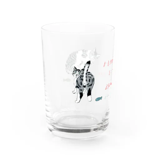 はるとゆき雑貨店　なつめと一緒 Water Glass