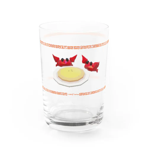かに玉Discoグラス Water Glass