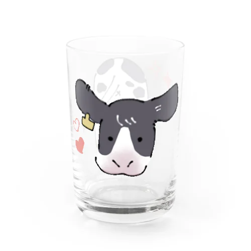 ホルスタイングラス　牛乳　文字なし Water Glass