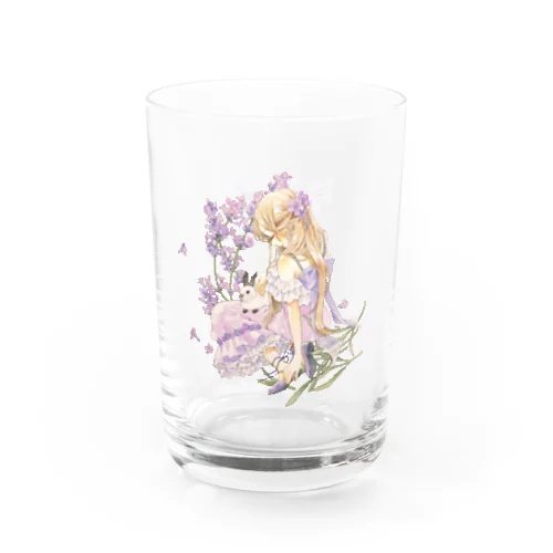ラベンダー Water Glass