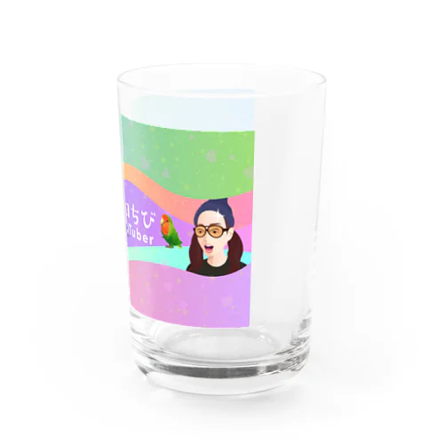 おちびのロゴでする！ Water Glass