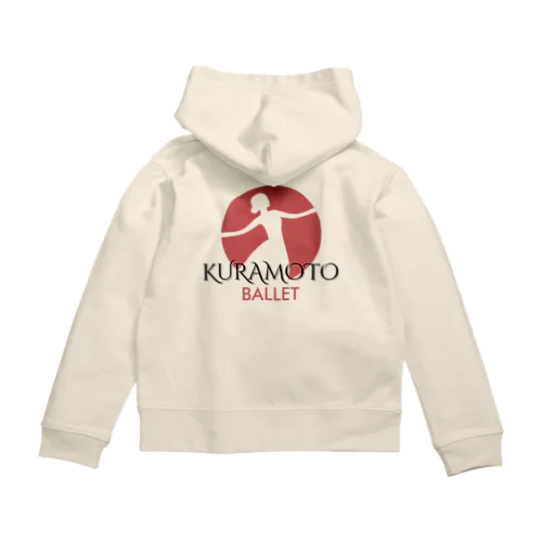 KB【ジップパーカー１】(両面デザイン) Zip Hoodie