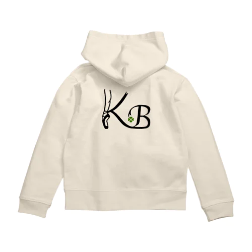 KB【ジップパーカー２】(両面デザイン) Zip Hoodie