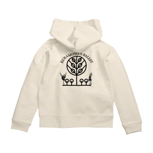 KB【ジップパーカー７】(両面デザイン) Zip Hoodie