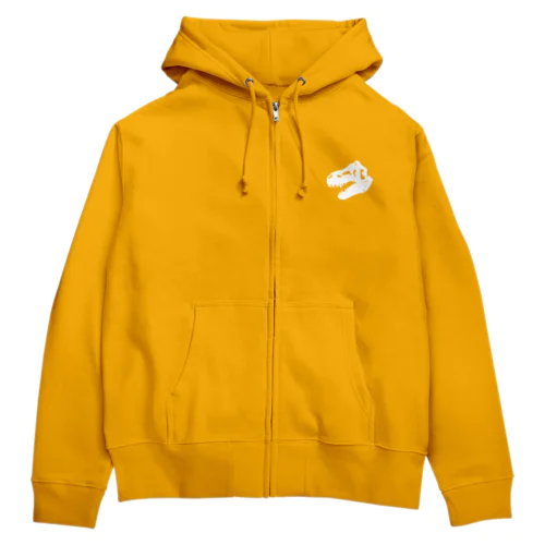 みんな大好きティラノサウルスの骨 Zip Hoodie