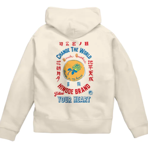 TOKYO「Omiyage」薔薇印 Zip Hoodie