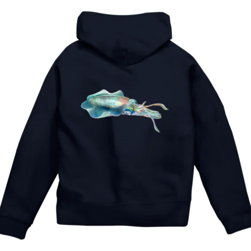 アオリイカ Zip Hoodie