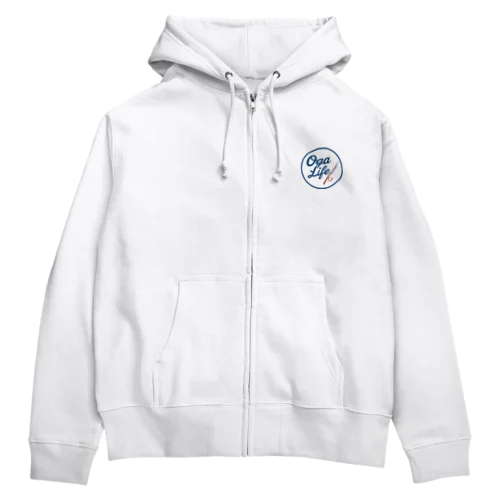おがライフロゴ Zip Hoodie