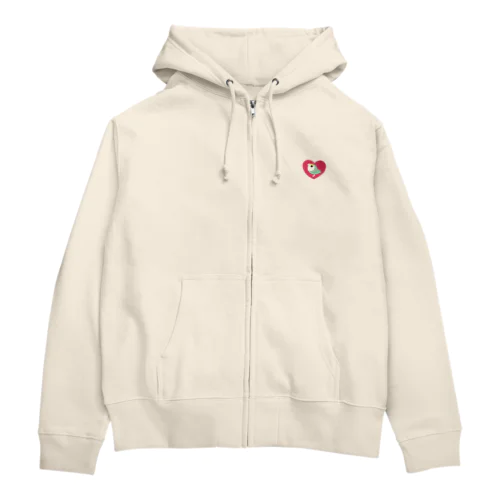 コザクラインコ シーグリーン Zip Hoodie