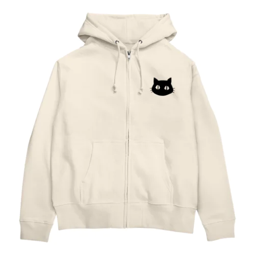 くつ下をはいたネコ Zip Hoodie