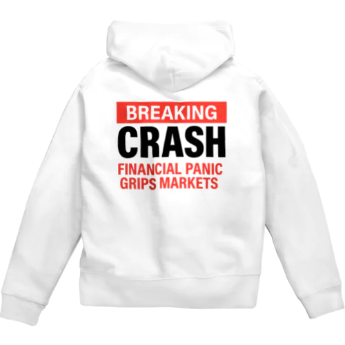 BREAKING CRASH Zip Hoodie