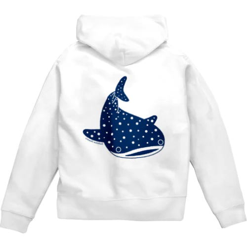 ジンベエザメ Zip Hoodie